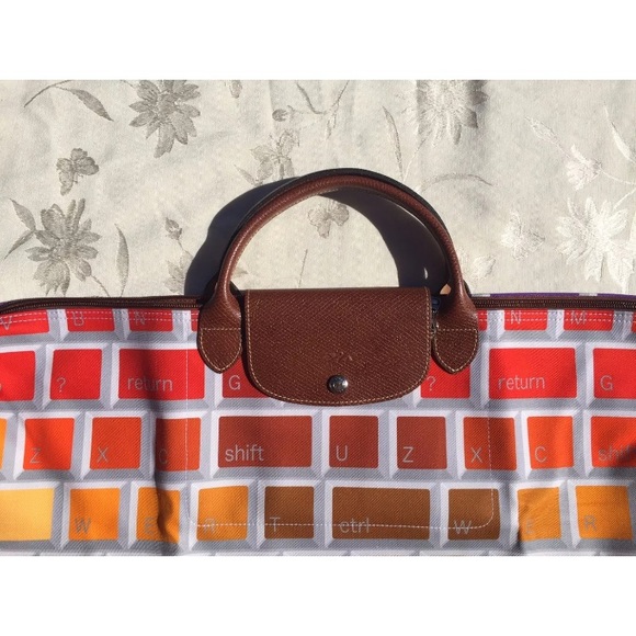 LONGCHAMP X JEREMY SCOTT Le Pliage Keyboard Bag - Picture 7 of 8